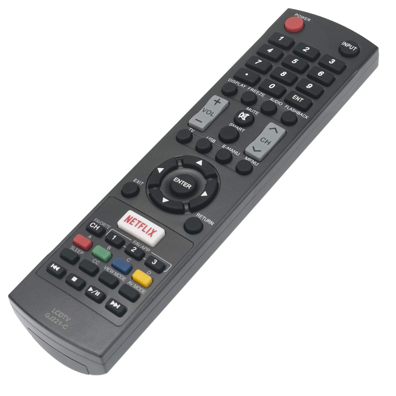 Amazon.com: GJ221-C Replace Remote Control fit for Sharp LCD TV